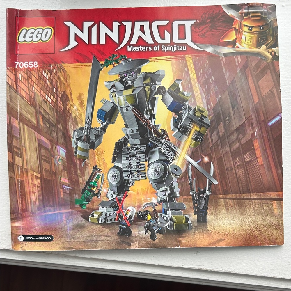 LEGO Ninjago Masters of Spinjitzu Set- instructions only